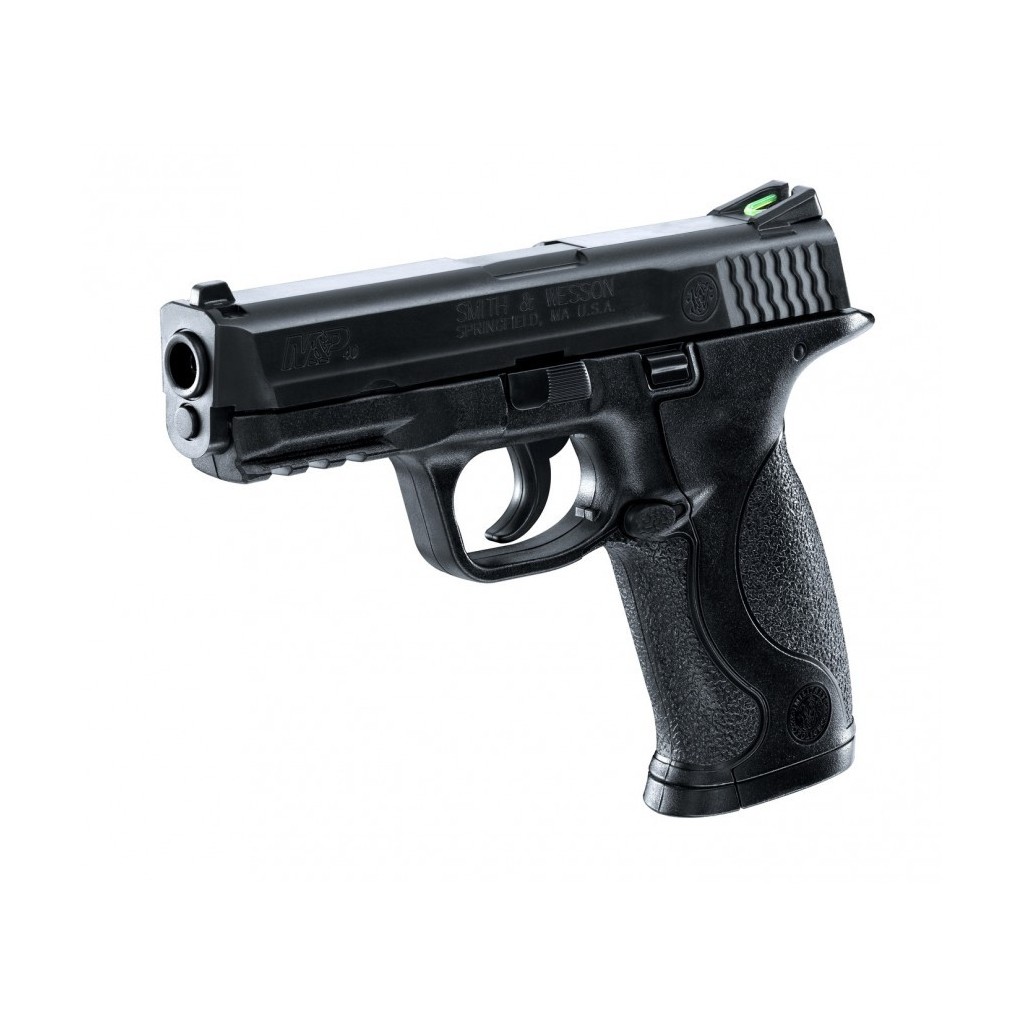 Pack Pistolet S&W M&P40 - calibre 4.5mm BBs 3 Joules + 5 co2 + 500 billes + 10 cibles